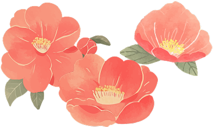 동백꽆 배경